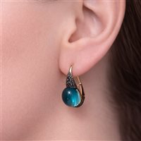 Boucles d'oreilles Lucos Femme in Argent ESOR C86-BLU - ESOR C86-BLU